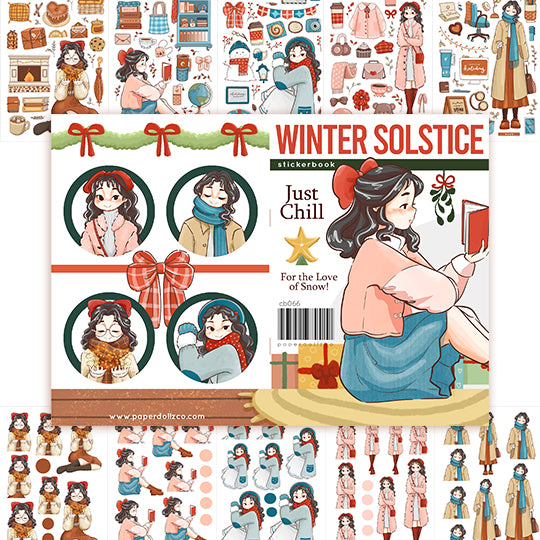 Winter Solstice | Planner Sticker Book | CB066