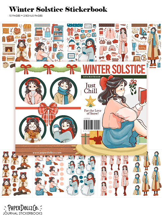 Winter Solstice | Planner Sticker Book | CB066