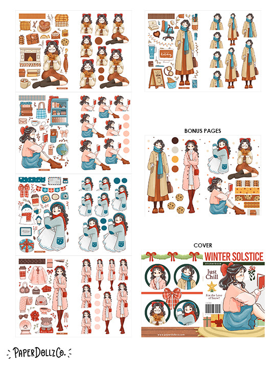 Winter Solstice | Planner Sticker Book | CB066