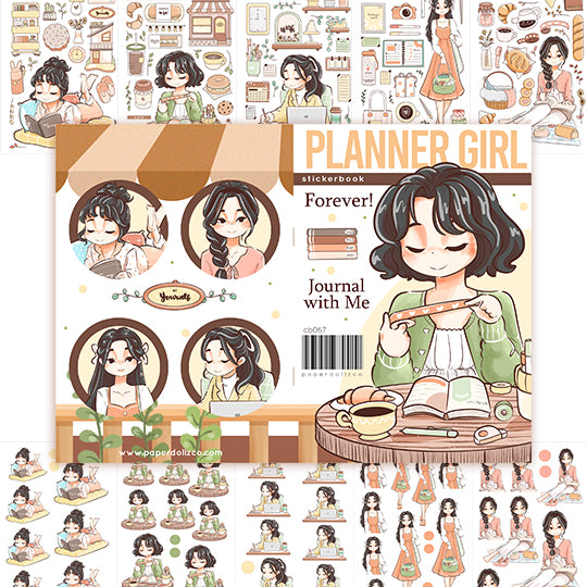 Planner Girl | Planner Sticker Book | CB067