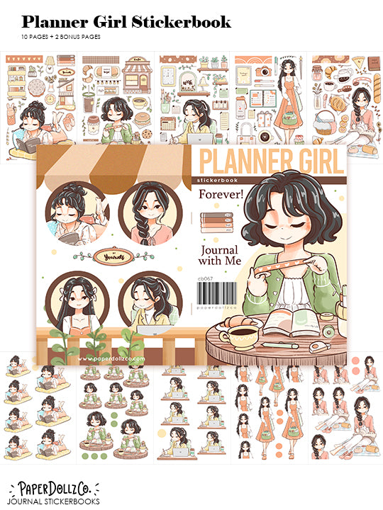 Planner Girl | Planner Sticker Book | CB067