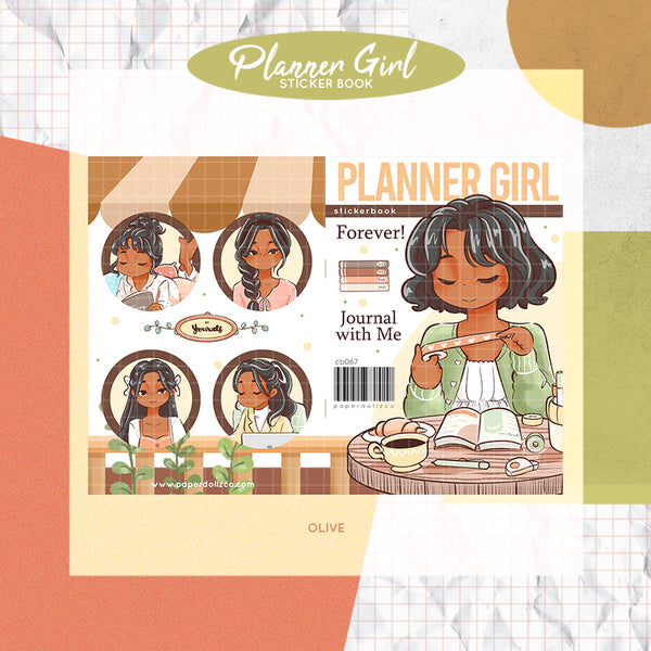 Planner Girl PaperDollzCo Planner Sticker Book | CB067