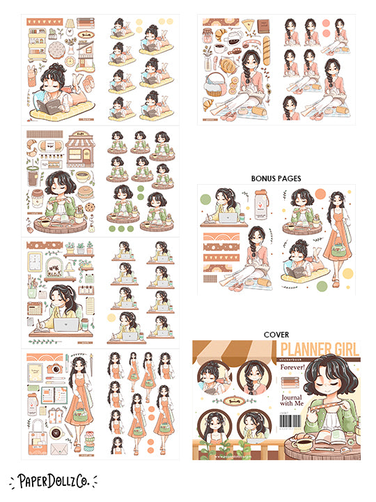 Planner Girl | Planner Sticker Book | CB067