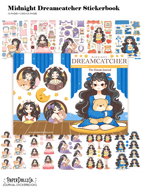 Midnight Dreamcatcher | Planner Sticker Book | CB069