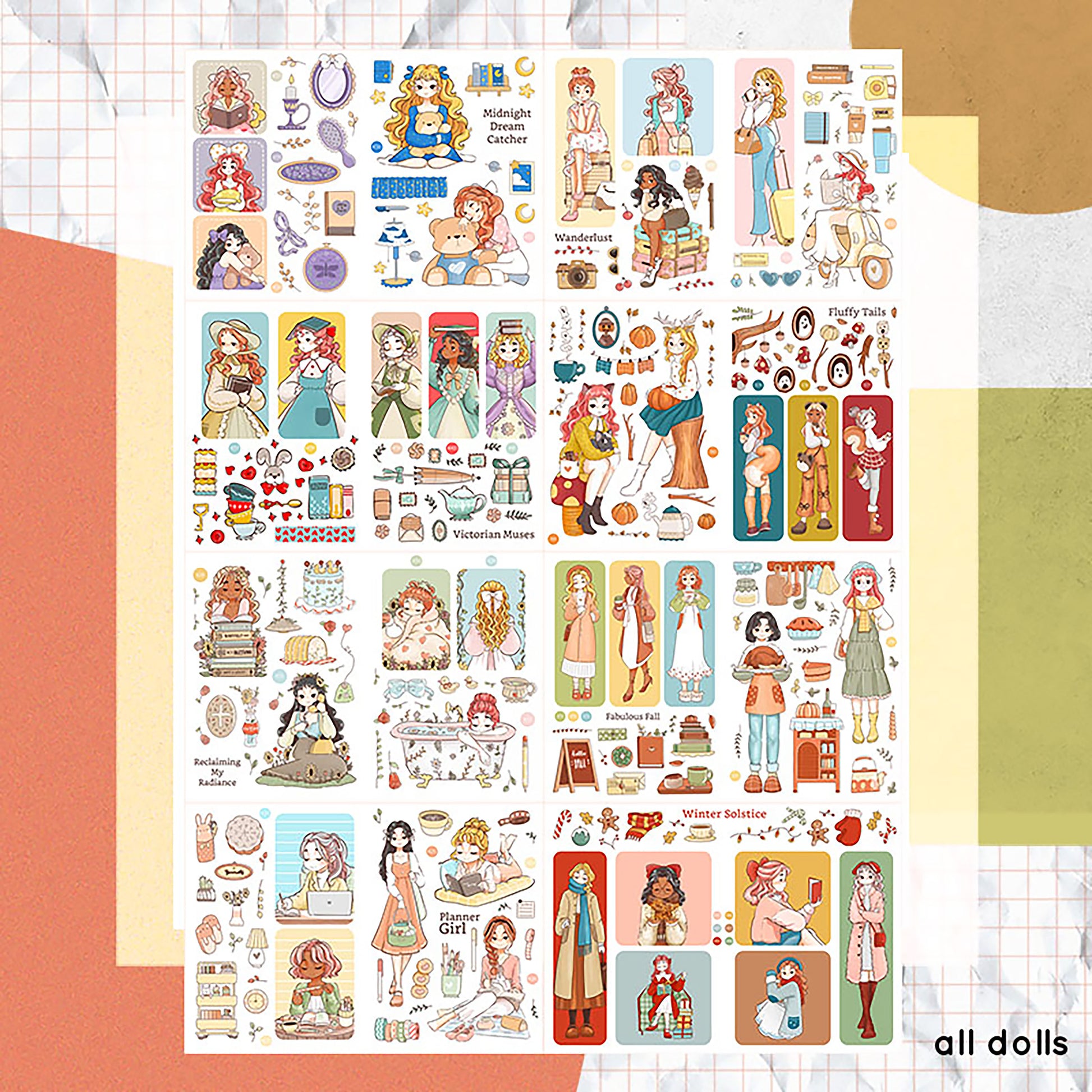 8th Anniversary Sticker Book | CB071