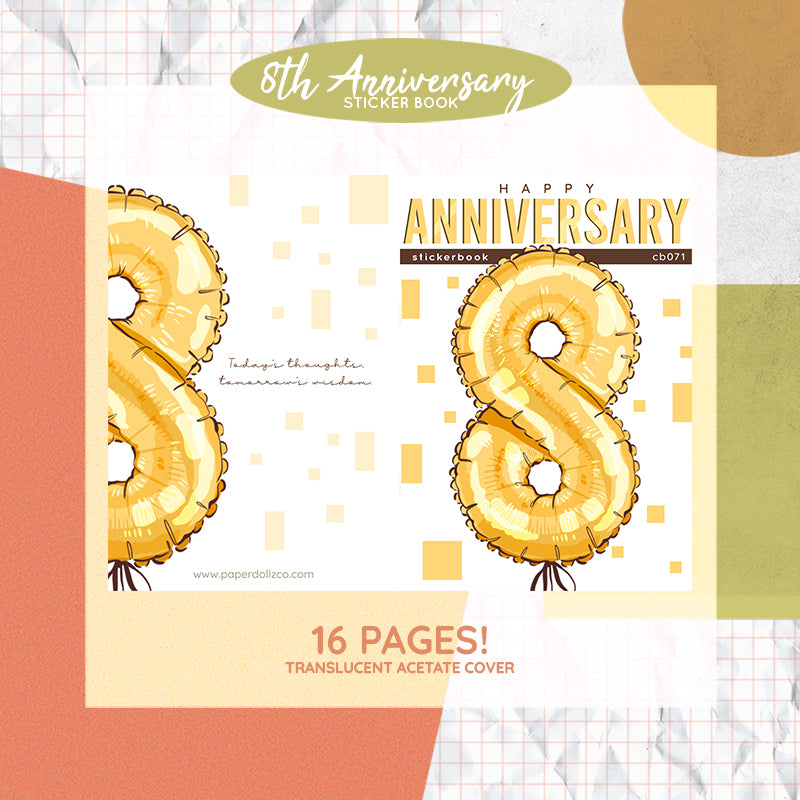 8th Anniversary Sticker Book | CB071