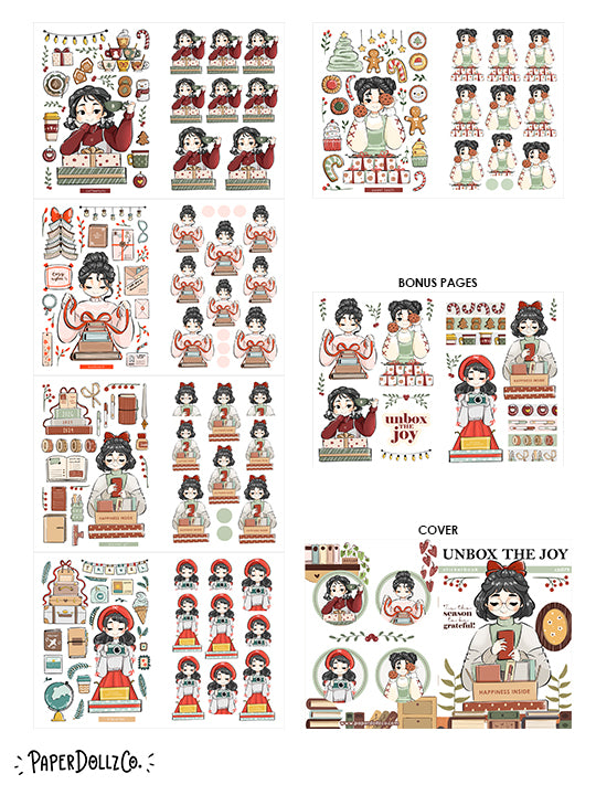 Unbox the Joy | Planner Sticker Book | CB073