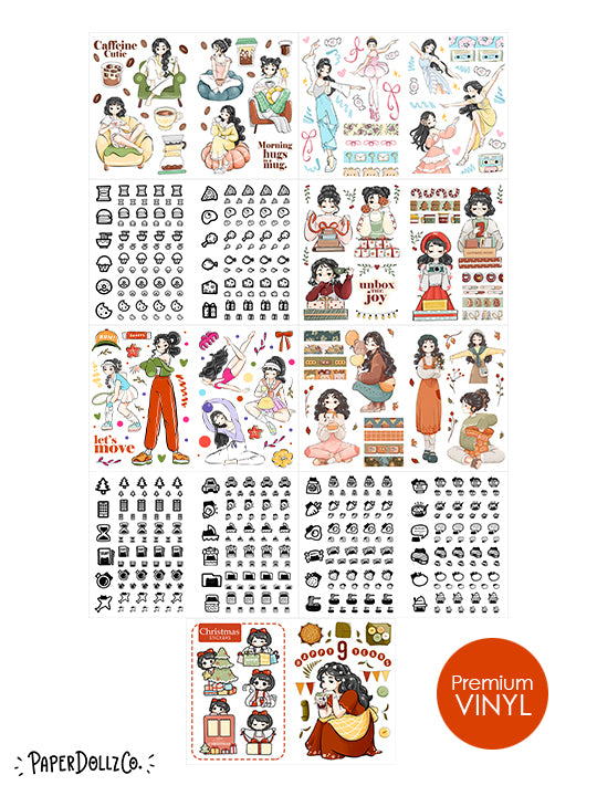 9th Anniversary Sticker Book | CB080
