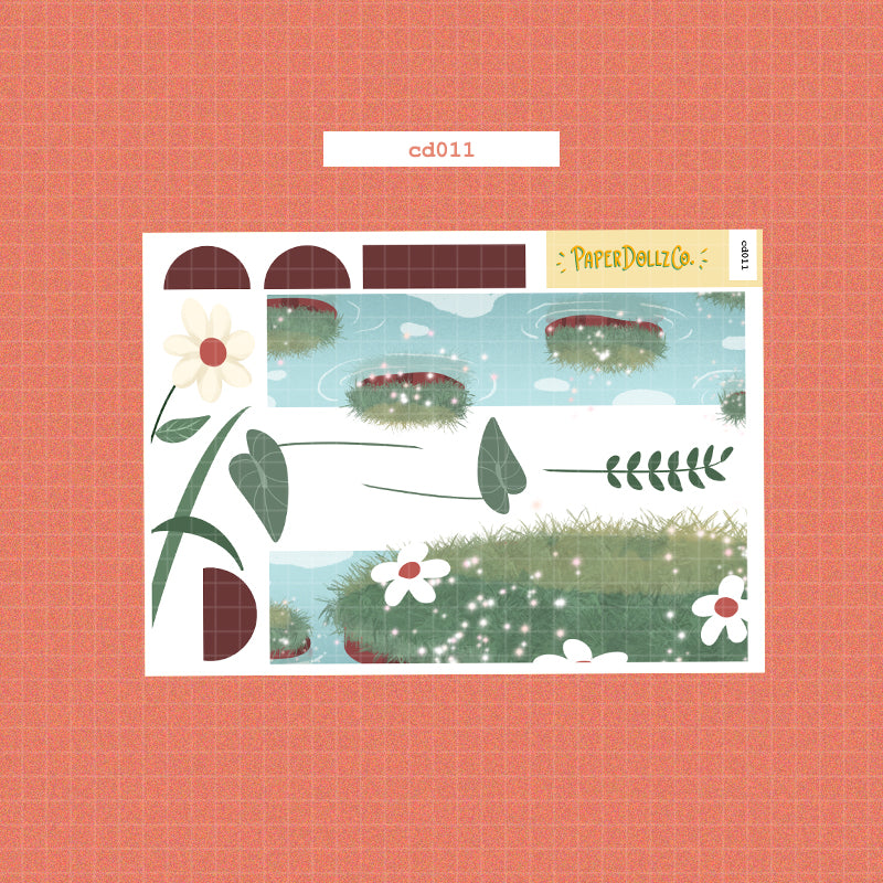 Fairy Tales | Hobonichi | Cousin Daily Sticker Kit | Cd011