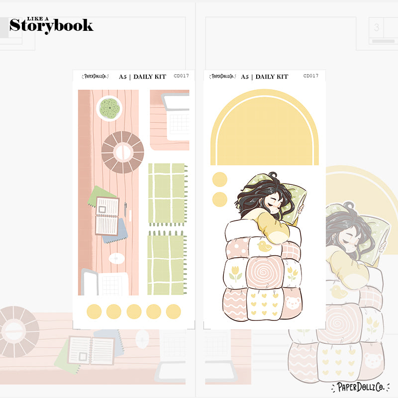 Sweet Dreams | Like a Story Book | Cousin Daily Sticker Kit | Cd017