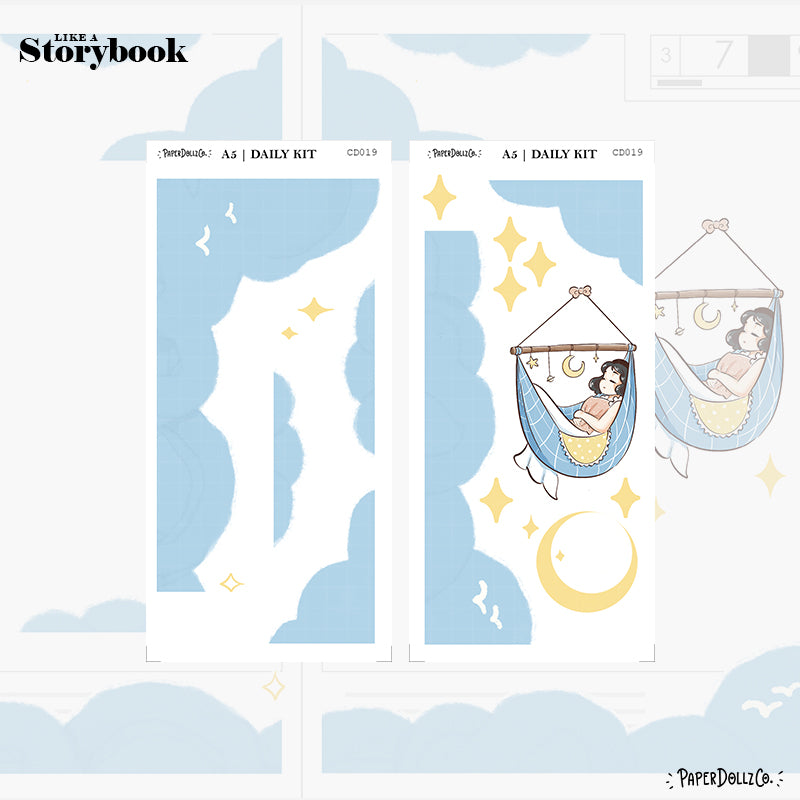 Sweet Dreams | Like a Story Book | Cousin Daily Sticker Kit | Cd019
