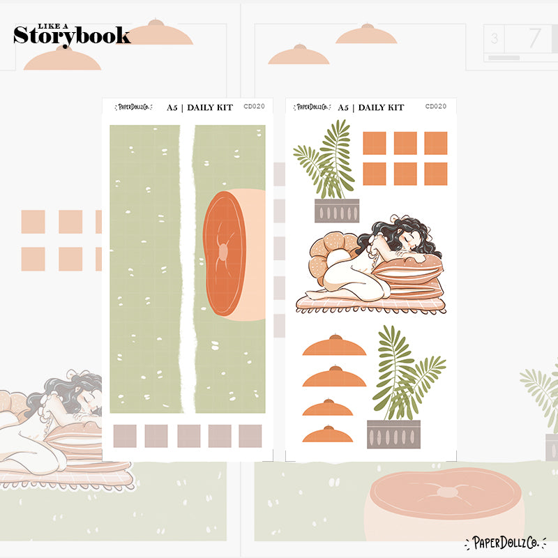 Sweet Dreams | Like a Story Book | Cousin Daily Sticker Kit | Cd020