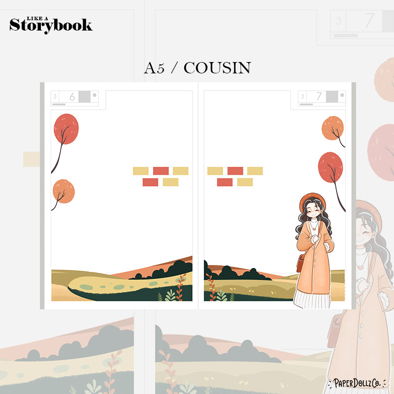 Fabulous Fall | Like a Story Book | Cousin Daily Sticker Kit | Cd027