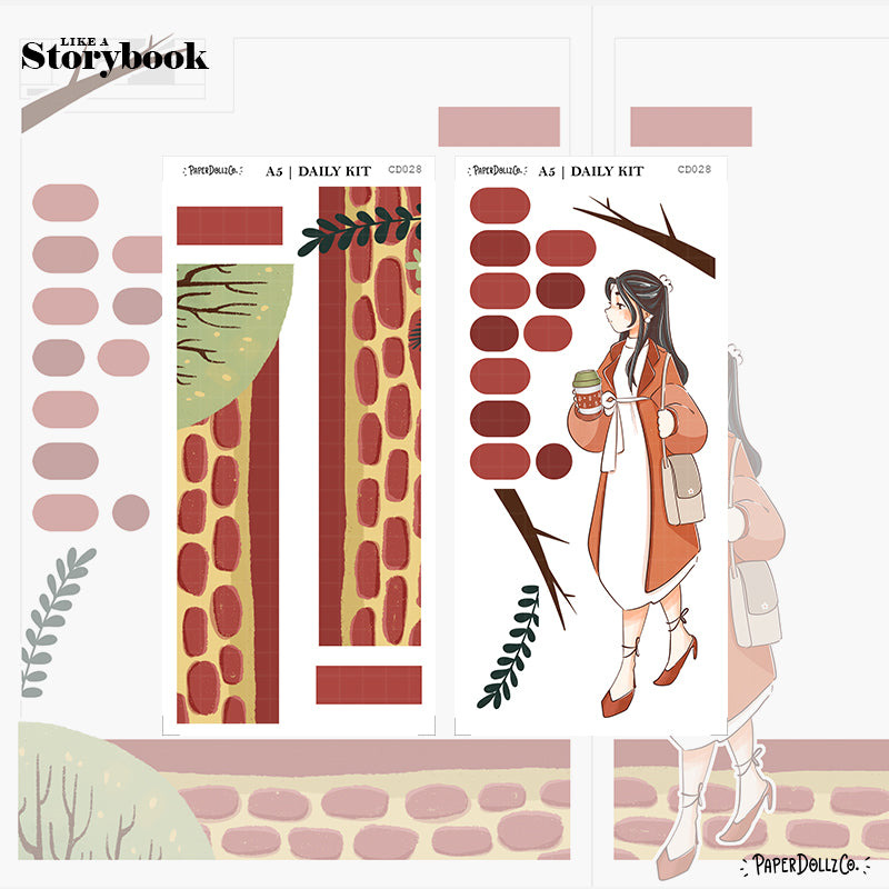 Fabulous Fall | Like a Story Book | Cousin Daily Sticker Kit | Cd028