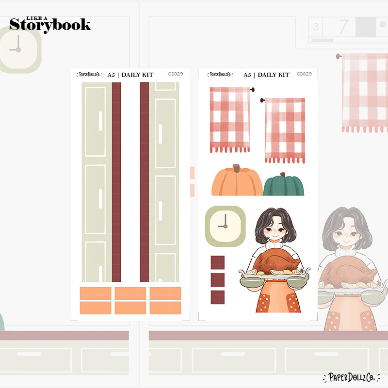 Fabulous Fall | Like a Story Book | Cousin Daily Sticker Kit | Cd029