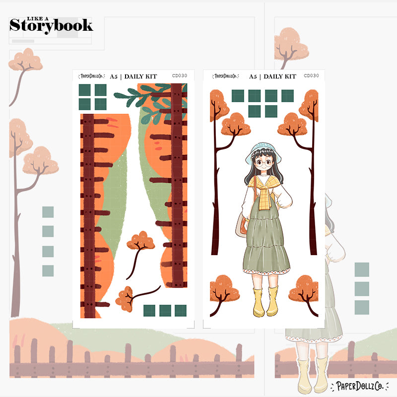 Fabulous Fall | Like a Story Book | Cousin Daily Sticker Kit | Cd030