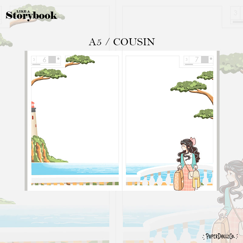 Wanderlust | Like a Story Book | Cousin Daily Sticker Kit | Cd038