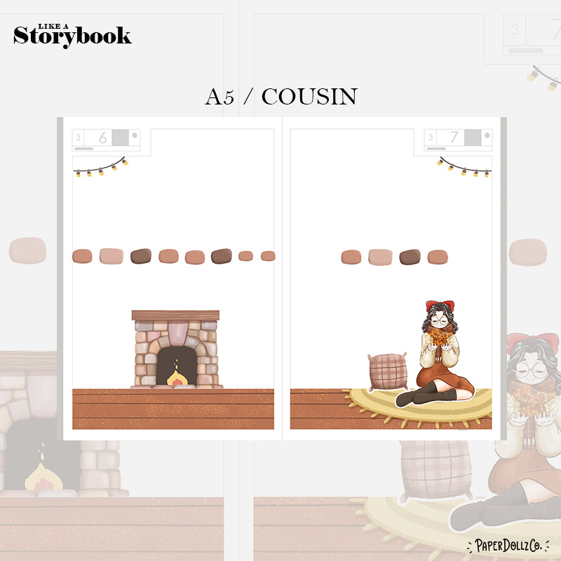 Winter Solstice | Like a Story Book | Cousin Daily Sticker Kit | Cd041