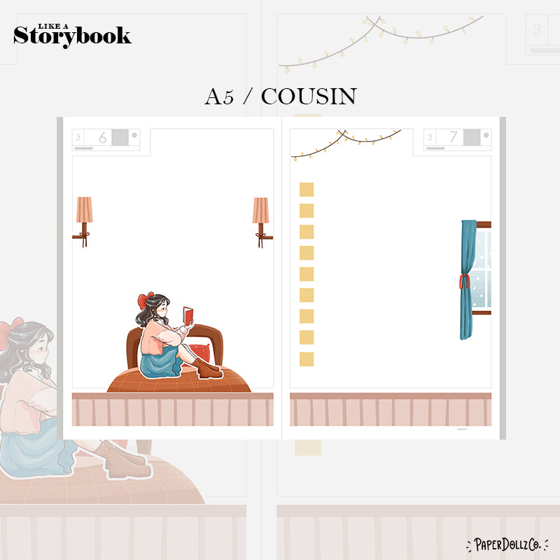 Winter Solstice | Like a Story Book | Cousin Daily Sticker Kit | Cd042