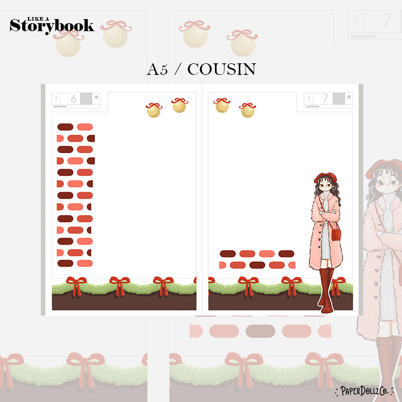 Winter Solstice | Hobonichi | Cousin Daily Sticker Kit | Cd044