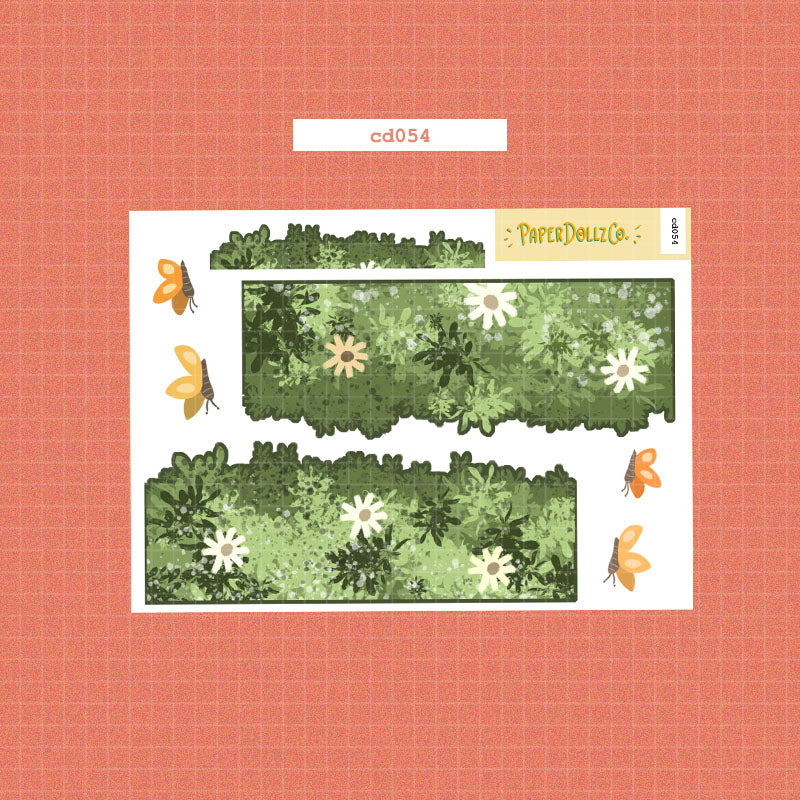 The Pretty Petal | Hobonichi | Cousin Daily Sticker Kit | Cd054