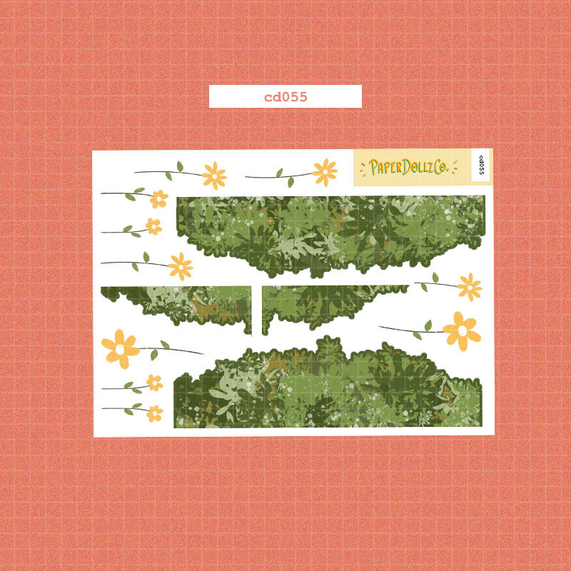 The Pretty Petal | Hobonichi | Cousin Daily Sticker Kit | Cd055