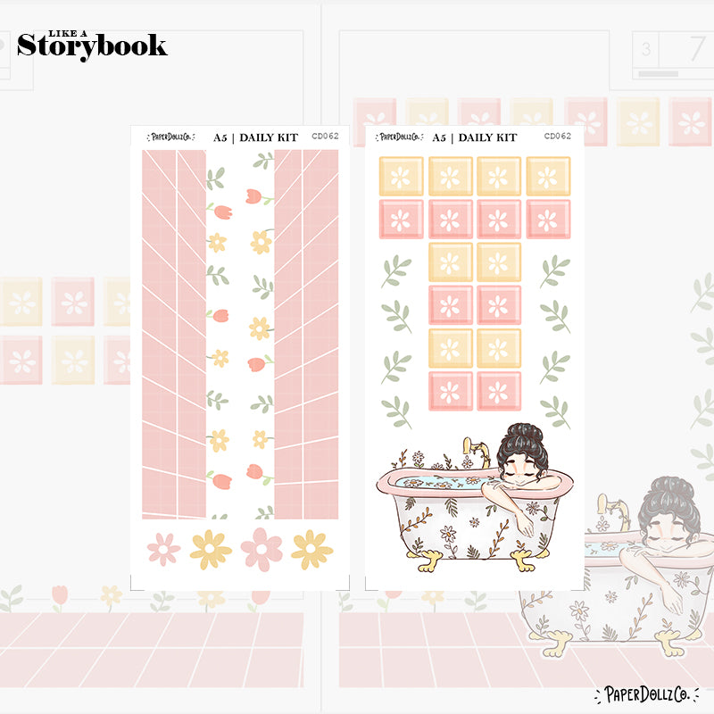 Reclaiming My Radiance | Like a Story Book | Cousin Daily Sticker Kit | Cd062