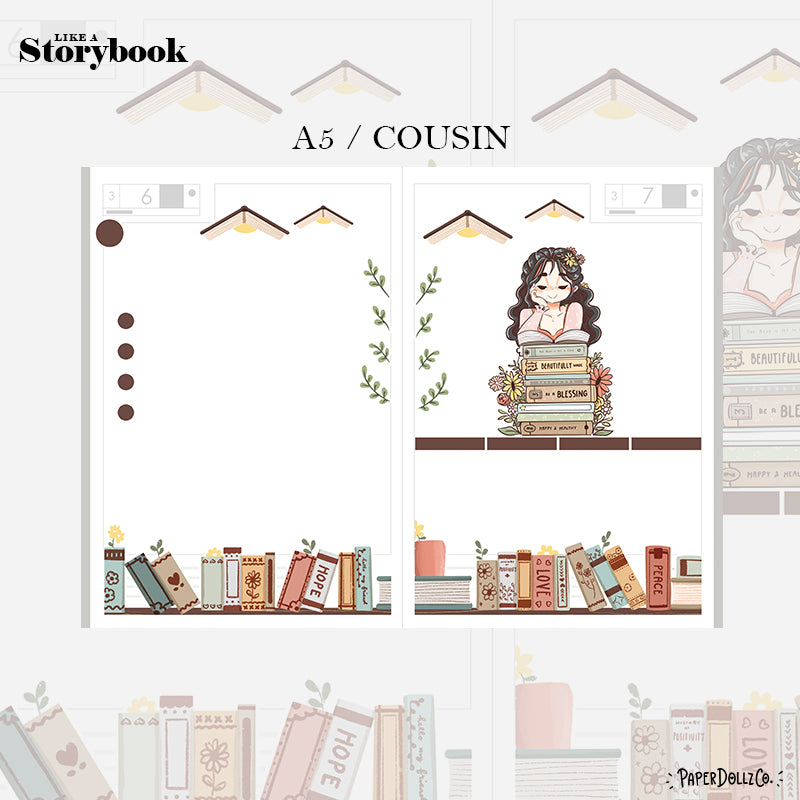 Reclaiming My Radiance | Like a Story Book | Cousin Daily Sticker Kit | Cd063