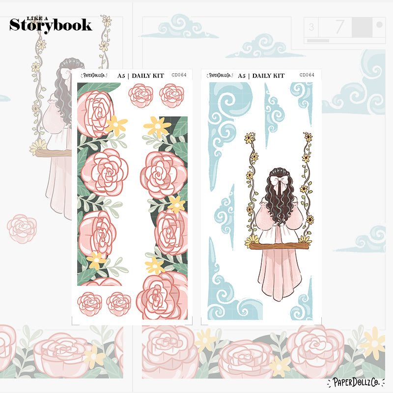 Reclaiming My Radiance | Hobonichi | Cousin Daily Sticker Kit | Cd064