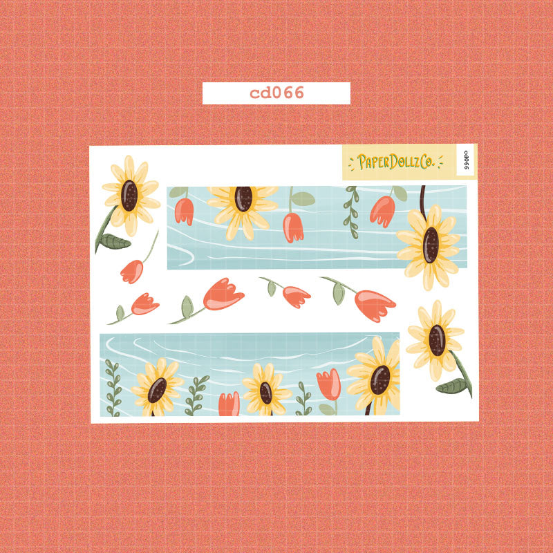 Reclaiming My Radiance | Hobonichi | Cousin Daily Sticker Kit | Cd066