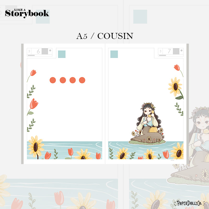 Reclaiming My Radiance | Like a Story Book | Cousin Daily Sticker Kit | Cd066
