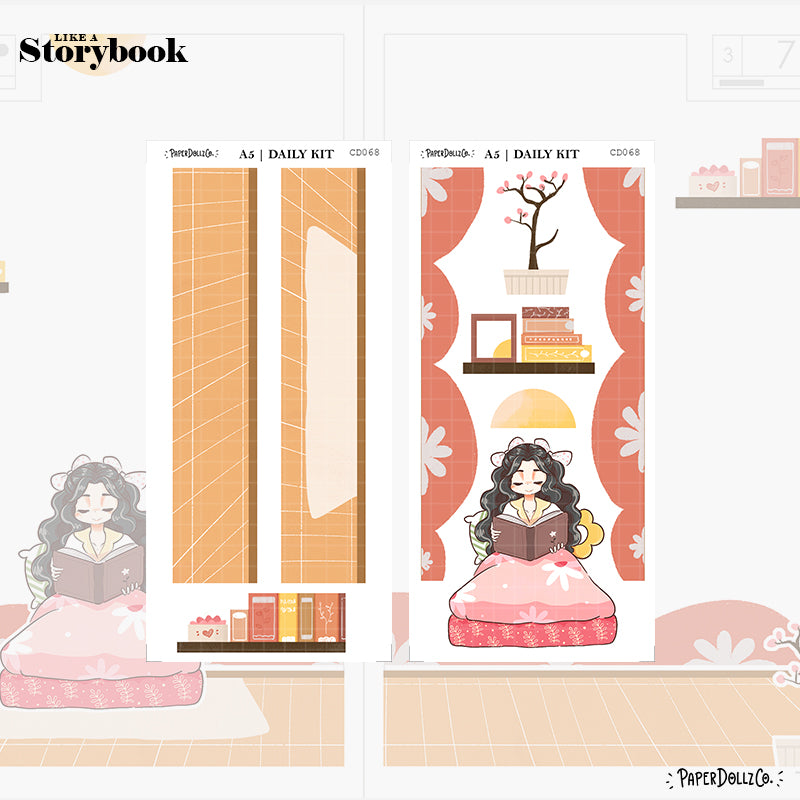 Midnight Dreamcatcher | Like a Story Book | Cousin Daily Sticker Kit | Cd068