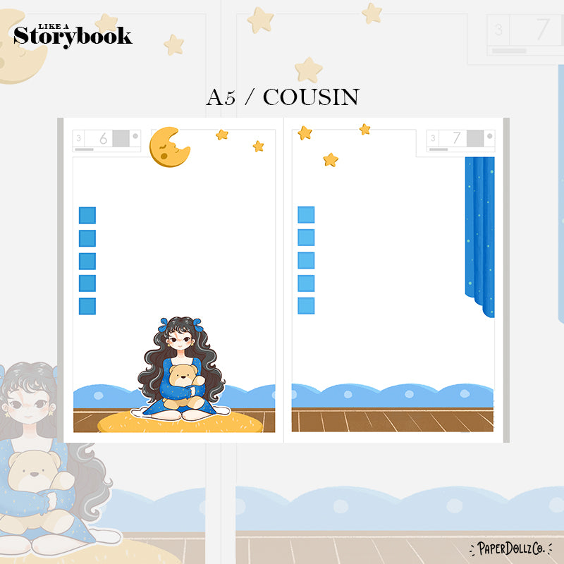 Midnight Dreamcatcher | Like a Story Book | Cousin Daily Sticker Kit | Cd071