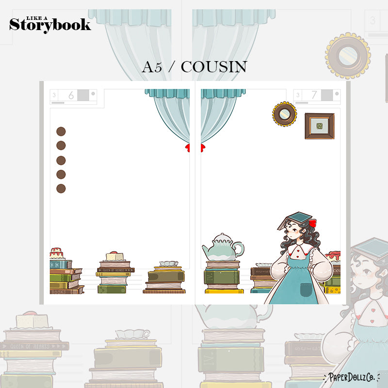 Victorian Muses | Like a Story Book | Cousin Daily Sticker Kit | Cd072
