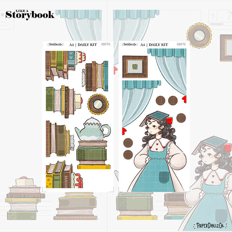 Victorian Muses | Like a Story Book | Cousin Daily Sticker Kit | Cd072