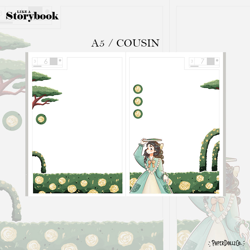 Victorian Muses | Like a Story Book | Cousin Daily Sticker Kit | Cd073