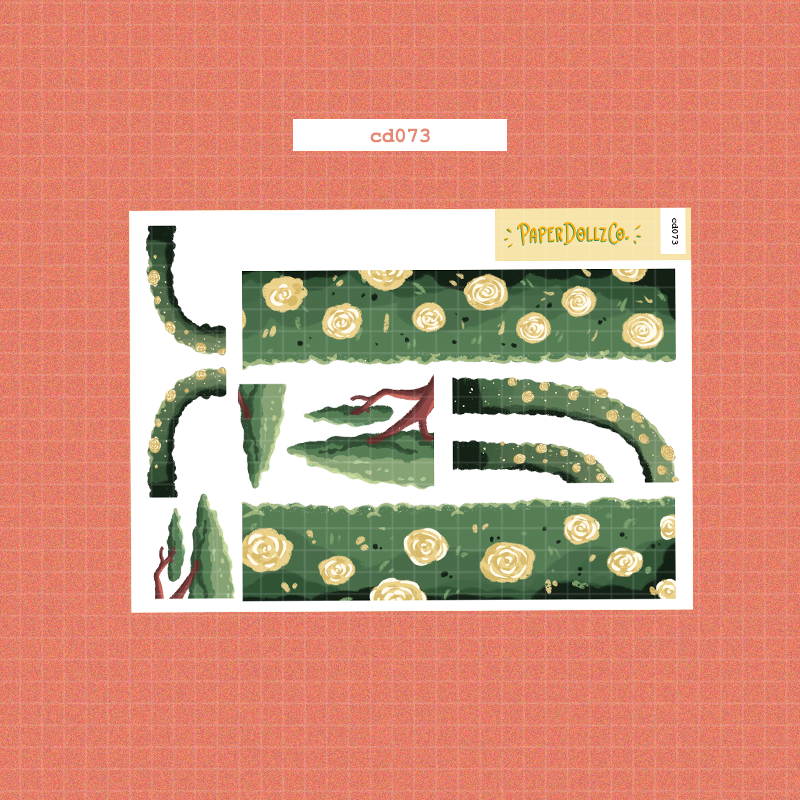 Victorian Muses | Hobonichi | Cousin Daily Sticker Kit | Cd073