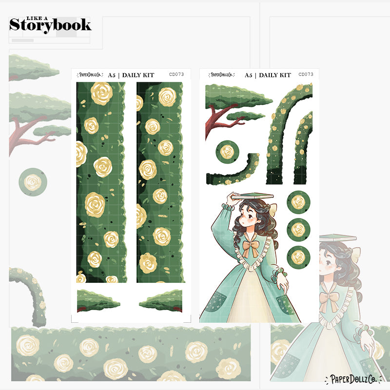 Victorian Muses | Like a Story Book | Cousin Daily Sticker Kit | Cd073