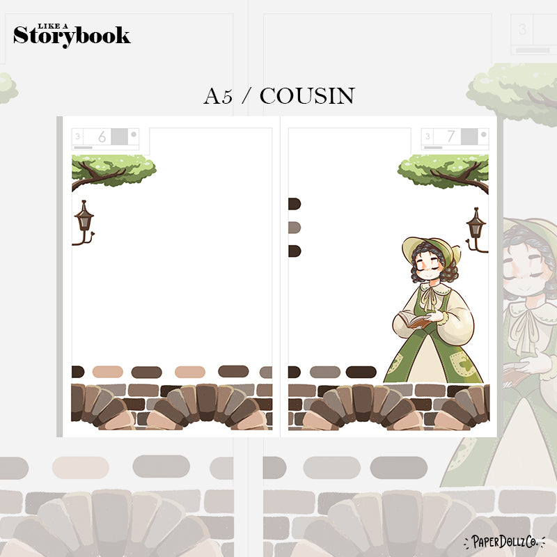 Victorian Muses | Like a Story Book | Cousin Daily Sticker Kit | Cd074
