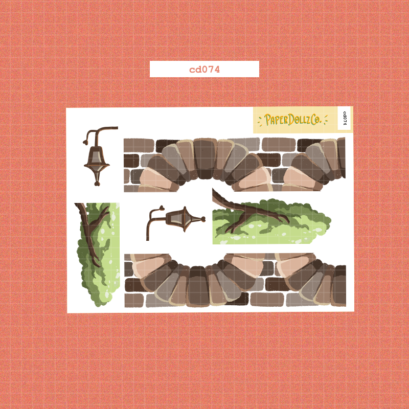 Victorian Muses | Hobonichi | Cousin Daily Sticker Kit | Cd074