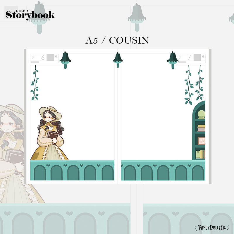 Victorian Muses | Like a Story Book | Cousin Daily Sticker Kit | Cd075