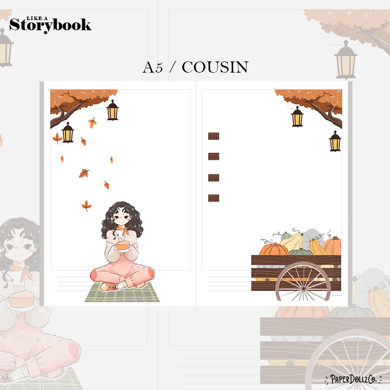 Cozy Harvest | Like a Story Book | Cousin Daily Sticker Kit | Cd083