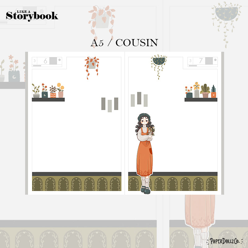 Cozy Harvest | Like a Story Book | Cousin Daily Sticker Kit | Cd085