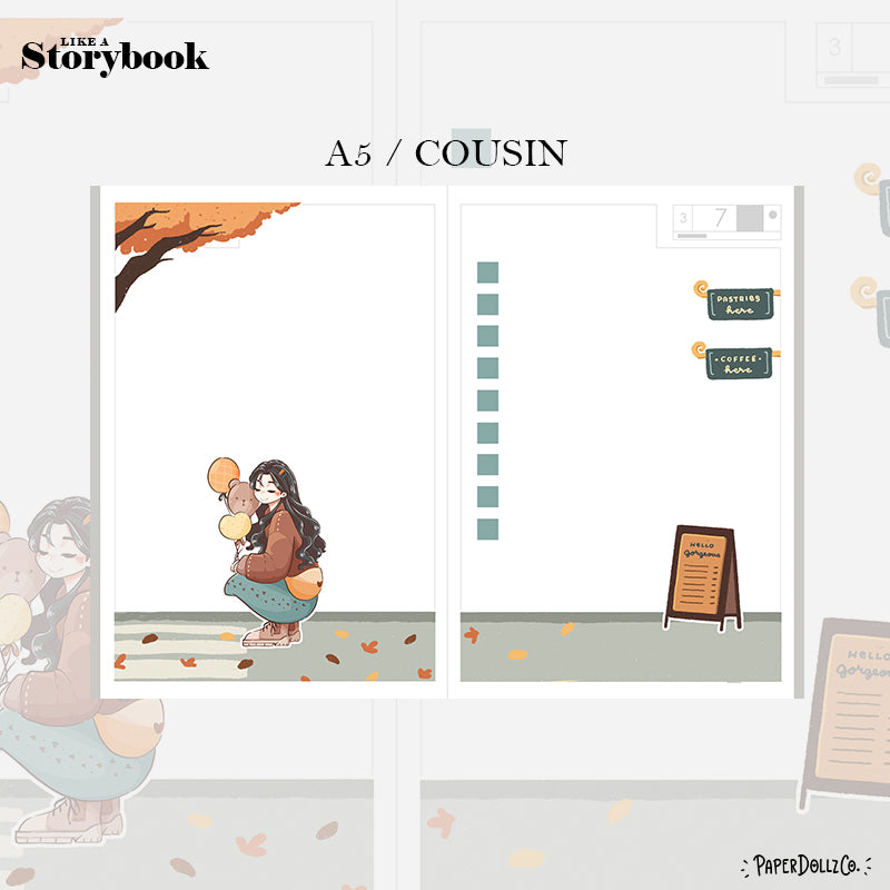Cozy Harvest | Like a Story Book | Cousin Daily Sticker Kit | Cd087