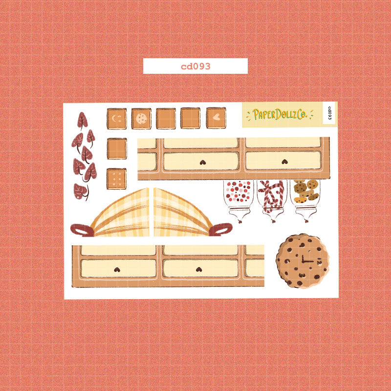 Unbox the Joy | Hobonichi | Cousin Daily Sticker Kit | Cd093