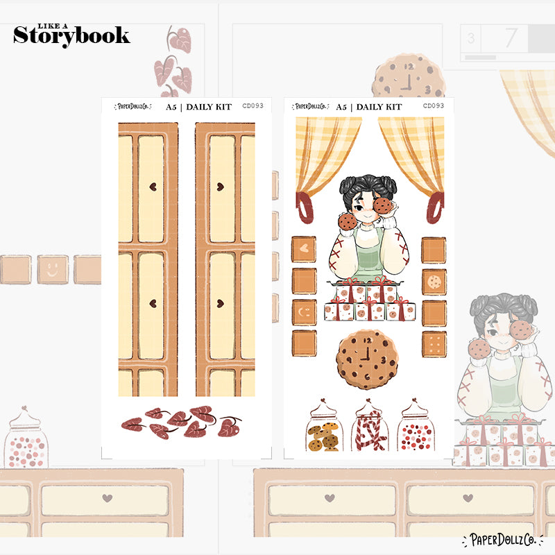 Unbox the Joy | Like a Story Book | Cousin Daily Sticker Kit | Cd093