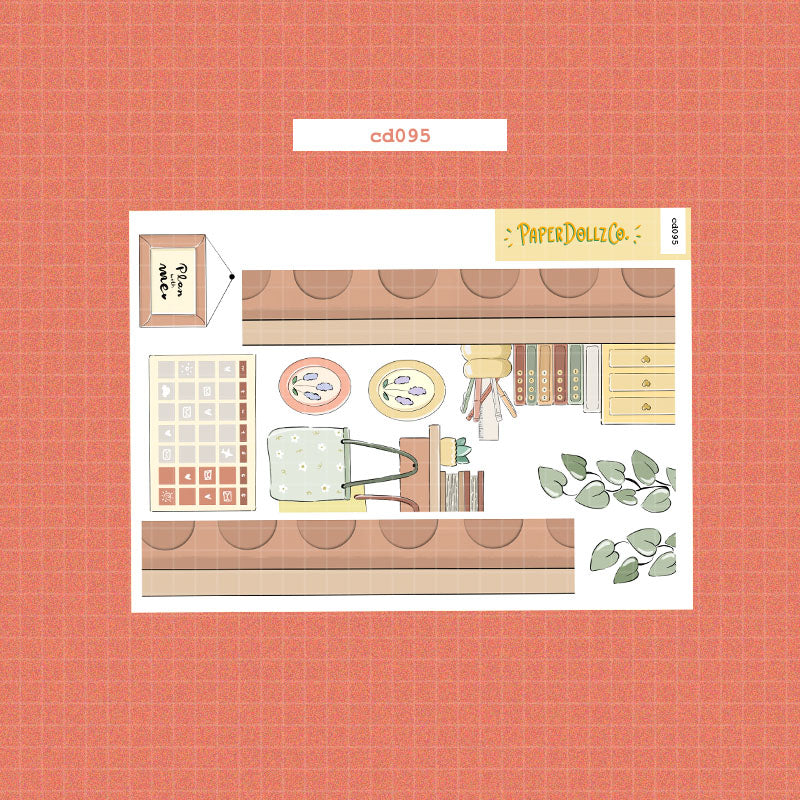 Unbox the Joy | Hobonichi | Cousin Daily Sticker Kit | Cd095