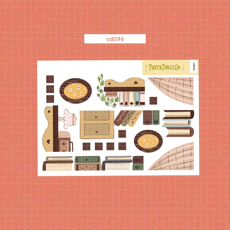 Unbox the Joy | Hobonichi | Cousin Daily Sticker Kit | Cd096