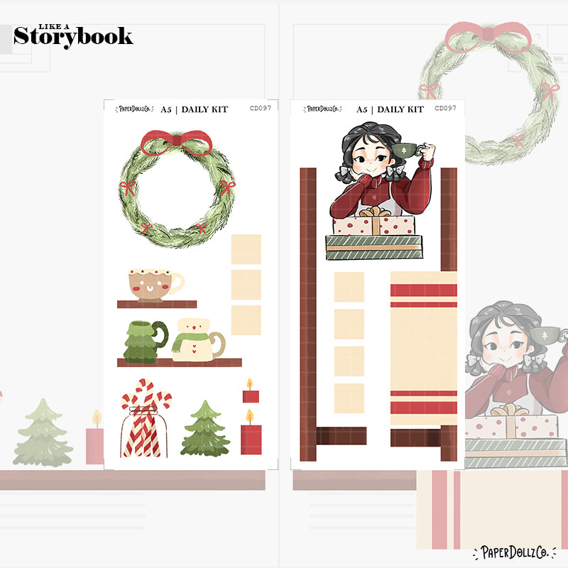Unbox the Joy | Like a Story Book | Cousin Daily Sticker Kit | Cd097