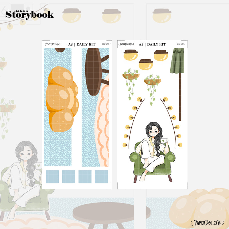 The Breakfast Club | Like a Story Book | Cousin Daily Sticker Kit | Cd107